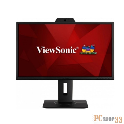 Монитор Viewsonic 23.8 VG2440V IPS, 1920x1080, 5ms, 250cd/m2, 178°/178°, 80Mln:1, VGA, HDMI, DP, USB-hub, колонки, 60Hz, VESA, Black