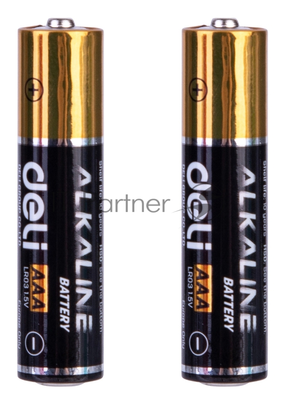 Батарея Deli E18504 AAA (2шт) блистер