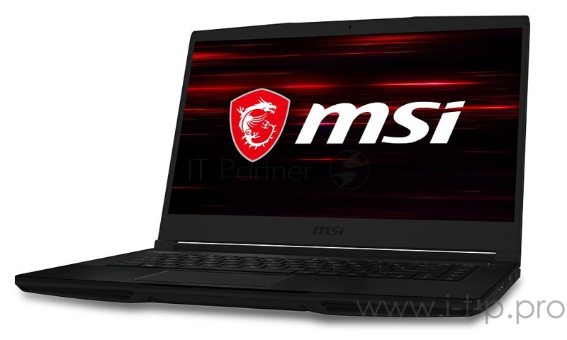 Ноутбук MSI GF63 Thin 10UC-420RU Core i7 10750H/8Gb/SSD512Gb/NVIDIA GeForce RTX 3050 4Gb/15.6/IPS/FHD (1920x1080)/Windows 10/black/WiFi/BT/Cam