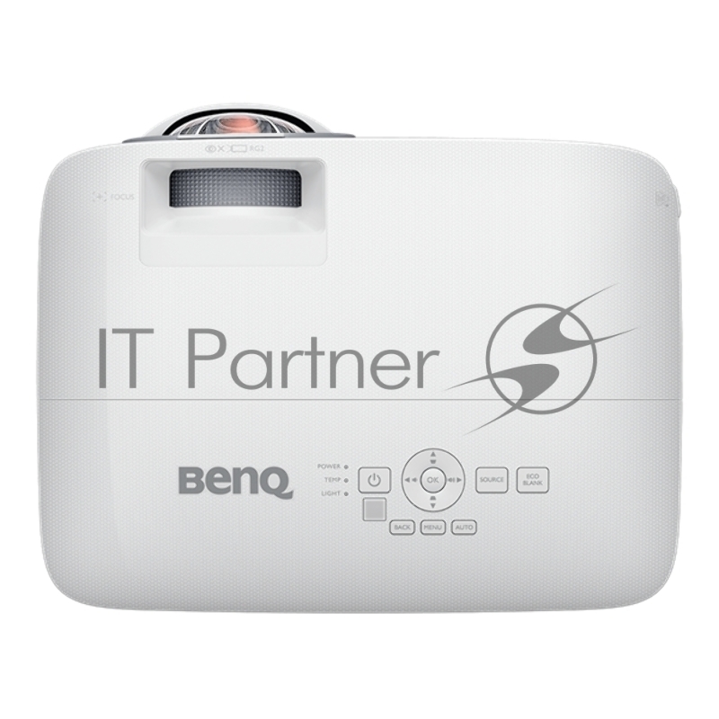 Проектор BENQ MX808STH (DLP, XGA 1024x768, 3600Lm, 20000:1, +2xНDMI, USB, 1x10W speaker, 3D Ready, lamp 10000hrs, short-