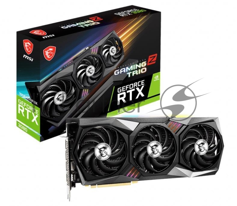 Видеокарта MSI RTX 3080 GAMING Z TRIO 10G LHR