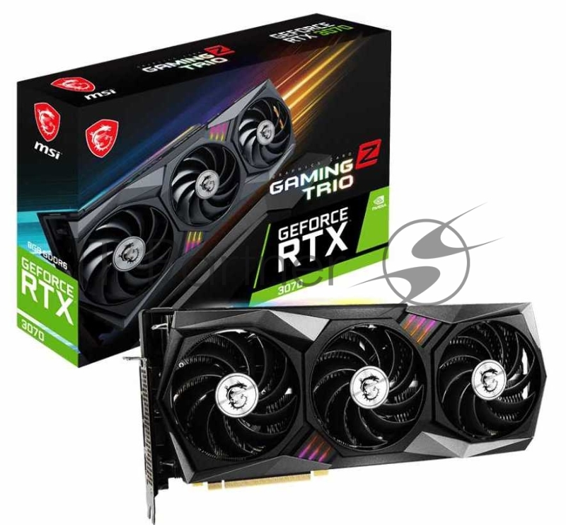 Видеокарта PCIE16 RTX3070 8GB LHR 3070 GAMING Z TRIO 8G LHR MSI
