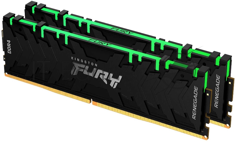 Память оперативная Kingston 16GB 3600MHz DDR4 CL16 DIMM (Kit of 2) FURY Renegade RGB