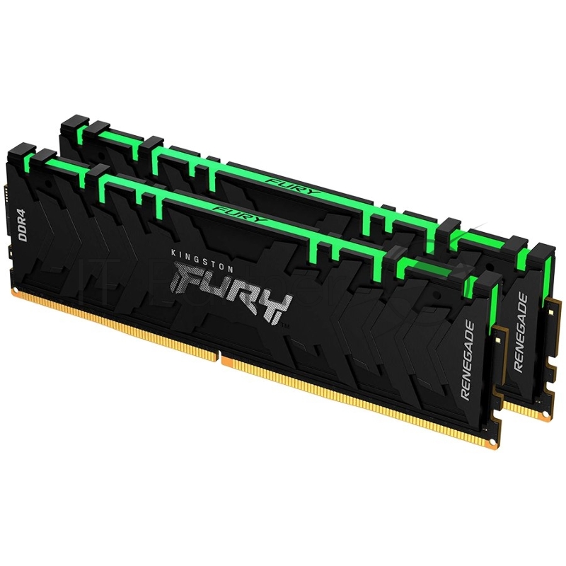 Память оперативная Kingston 16GB 4000MHz DDR4 CL19 DIMM (Kit of 2) FURY Renegade RGB
