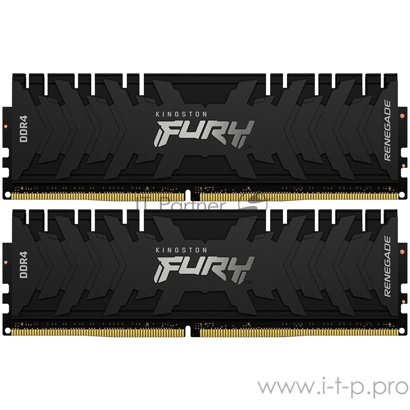 Память оперативная Kingston 16GB 4266MHz DDR4 CL19 DIMM (Kit of 2) FURY Renegade Black