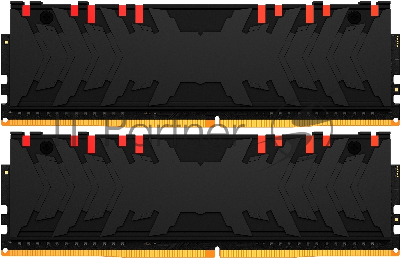 Память оперативная Kingston 32GB 3000MHz DDR4 CL15 DIMM (Kit of 2) 1Gx8 FURY Renegade RGB