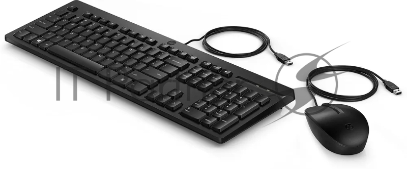Комплект проводной клавиатура+мышь HP 225 Wired Mouse and Keyboard Combo-RUSS