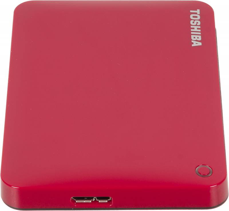 Внешний жесткий диск 2ТБ 2.5 Toshiba Canvio Connect II HDTC820ER3CA, красный (USB3.0)
