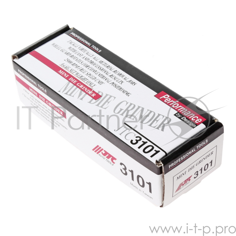 Машинка шлифовальная прямая пневматическая JTC 3101 25000об/мин 90PSI патрон6мм 140мм