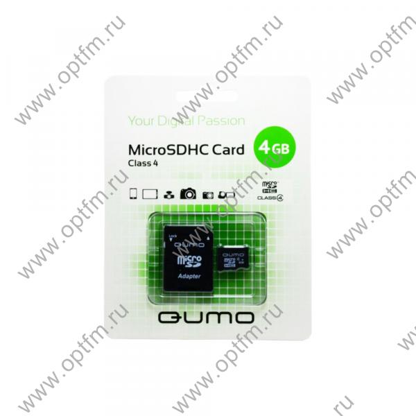 4GB Qumo MicroSD (Transflash) class 4