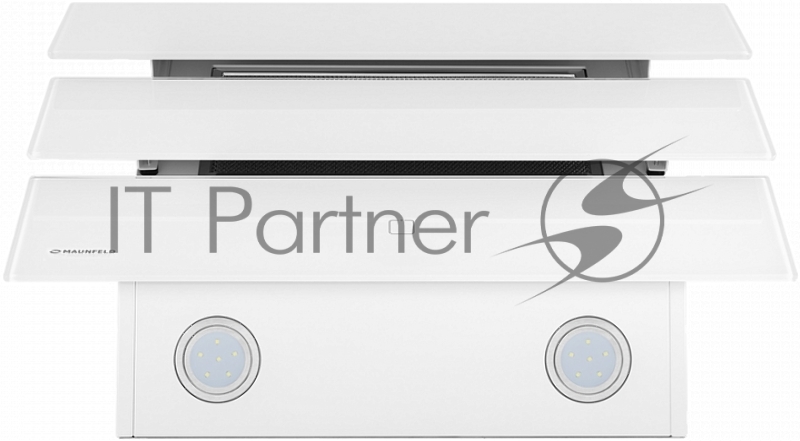 ВЫТЯЖКА MAUNFELD ВЫТЯЖКА MAUNFELD/ • Тип: настенная• Цвет: белый• Ширина 500 мм.Наклонная вытяжка с настенным креплением.Максимальная производительность 700 м3/ч, рассчитанная на кухню до 20 м2 с низким уровнем шума 53 Дб. Сенсорное управление 3 скор