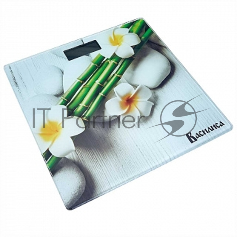 Весы напольные электронные ВАСИЛИСА ВА-4012 Спа : 180 кг, 26*26см (10)