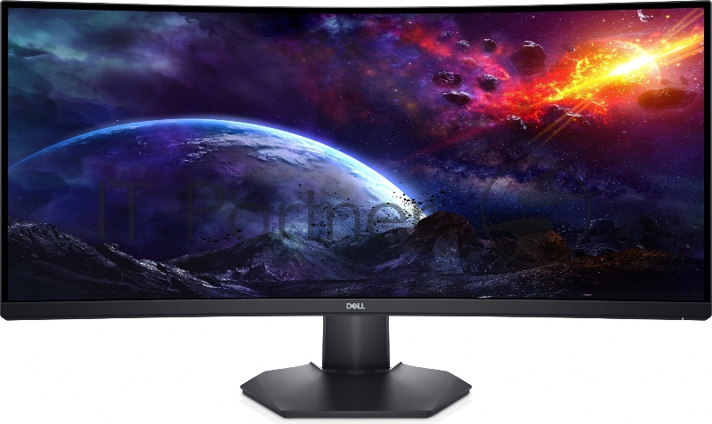 Монитор Dell 34 S3422DWG черный VA LED 1ms 21:9 HDMI матовая HAS 3000:1 400cd 178гр/178гр 3440x1440 DisplayPort WQHD USB