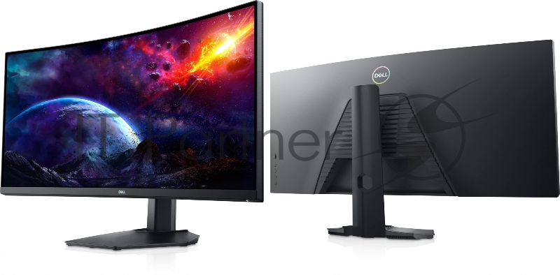 Монитор Dell 34 S3422DWG черный VA LED 1ms 21:9 HDMI матовая HAS 3000:1 400cd 178гр/178гр 3440x1440 DisplayPort WQHD USB