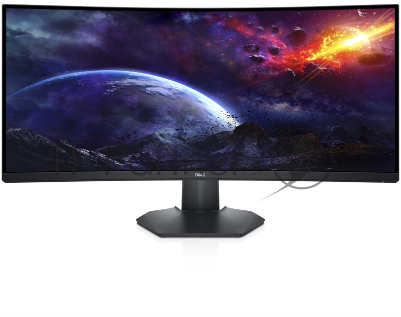 Монитор Dell 34 S3422DWG черный VA LED 1ms 21:9 HDMI матовая HAS 3000:1 400cd 178гр/178гр 3440x1440 DisplayPort WQHD USB