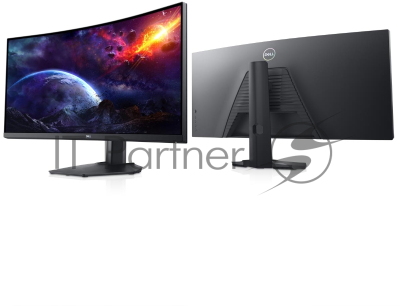 Монитор Dell 34 S3422DWG черный VA LED 1ms 21:9 HDMI матовая HAS 3000:1 400cd 178гр/178гр 3440x1440 DisplayPort WQHD USB