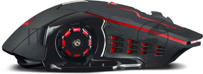 Мышь SVEN RX-G930W / USB / WIRELESS / 800-2400DPI/ подсветка/ кнопки 5+1/ встроенный аккум. / OPTICAL / BLACK