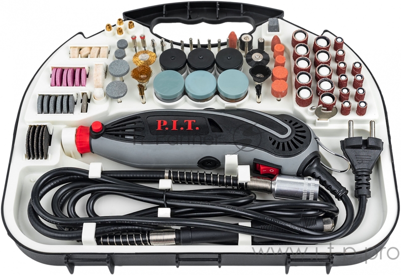 Гравер P.I.T. Мастер 150Вт насадок:211 кейс