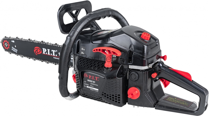 Бензопила P.I.T. GCS52-D1 СТАНДАРТ 2200Вт 3л.с. дл.шины:18 (45cm)