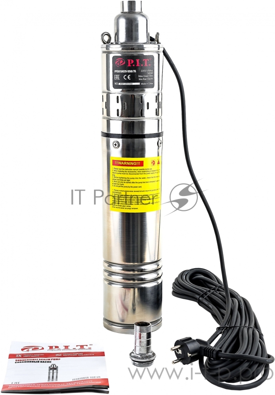 Насос садовый центробежный P.I.T. PPS015029-550/75 550Вт 1500л/час