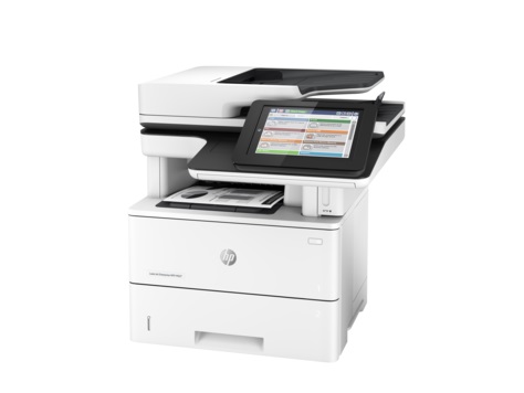 МФУ HP LaserJet Enterprise MFP M527dn A4, лазерный, принтер + сканер + копир, ЖК 8.0, бело-черный (USB2.0, LAN)
