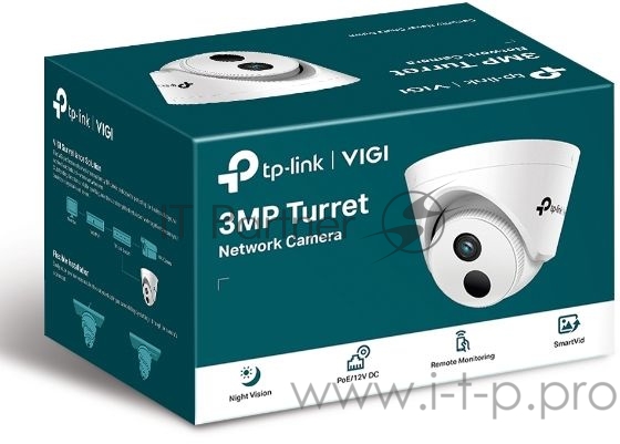 Турельная IP камера TP-Link VIGI C400HP-2.8 VIGI, 3 МП