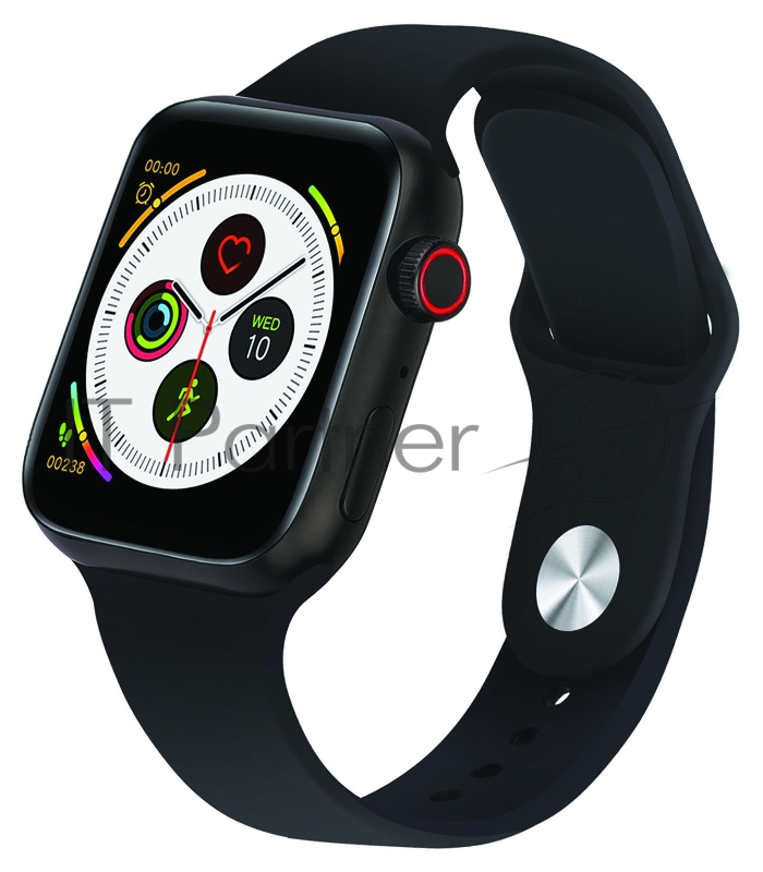 Смарт-часы Digma Smartline T5 1.54 IPS черный (T5B)