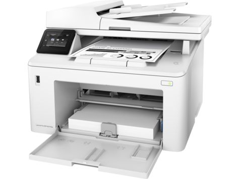МФУ HP LaserJet Pro MFP M227fdw A4, лазерный, принтер + сканер + копир + факс, ЖК 2.7, белый (USB2.0, LAN, WiFi)