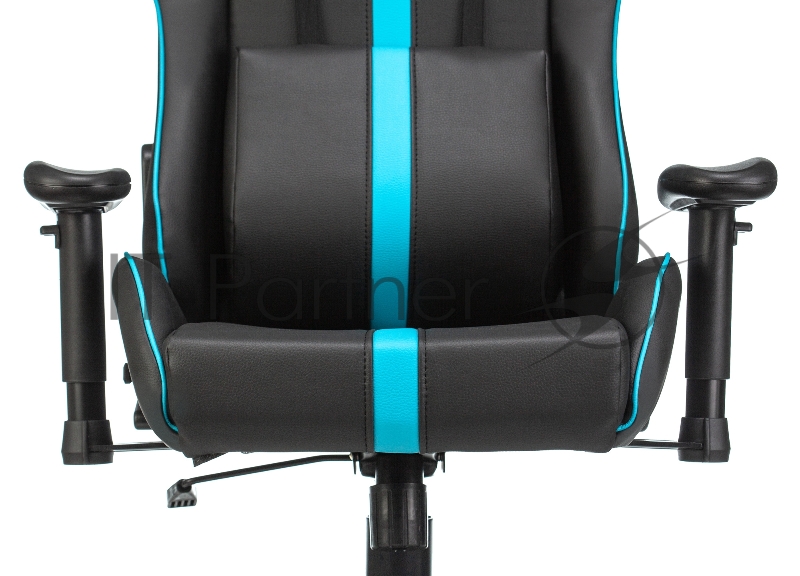 Кресло игровое A4Tech X7 GG-1200 черный/голубой искусственная кожа крестовина пластик