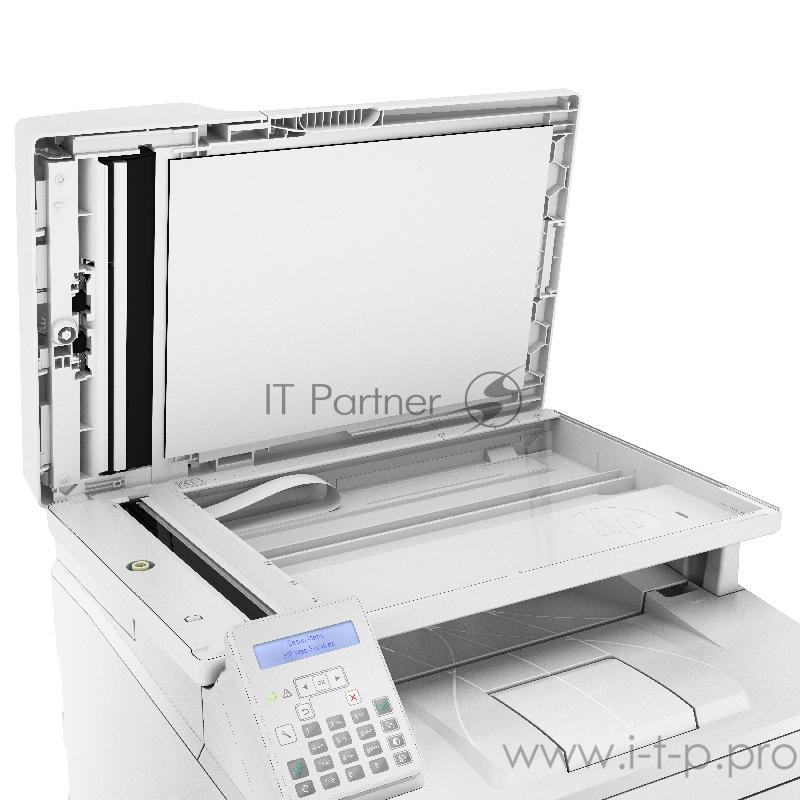 МФУ HP LaserJet Pro MFP M227fdn A4, лазерный, принтер + сканер + копир + факс, ЖК, белый (USB2.0, LAN)