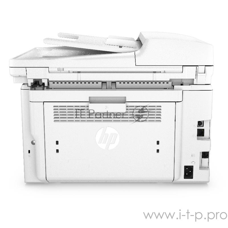 МФУ HP LaserJet Pro MFP M227fdn A4, лазерный, принтер + сканер + копир + факс, ЖК, белый (USB2.0, LAN)