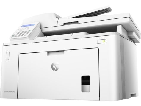 МФУ HP LaserJet Pro MFP M227fdn A4, лазерный, принтер + сканер + копир + факс, ЖК, белый (USB2.0, LAN)