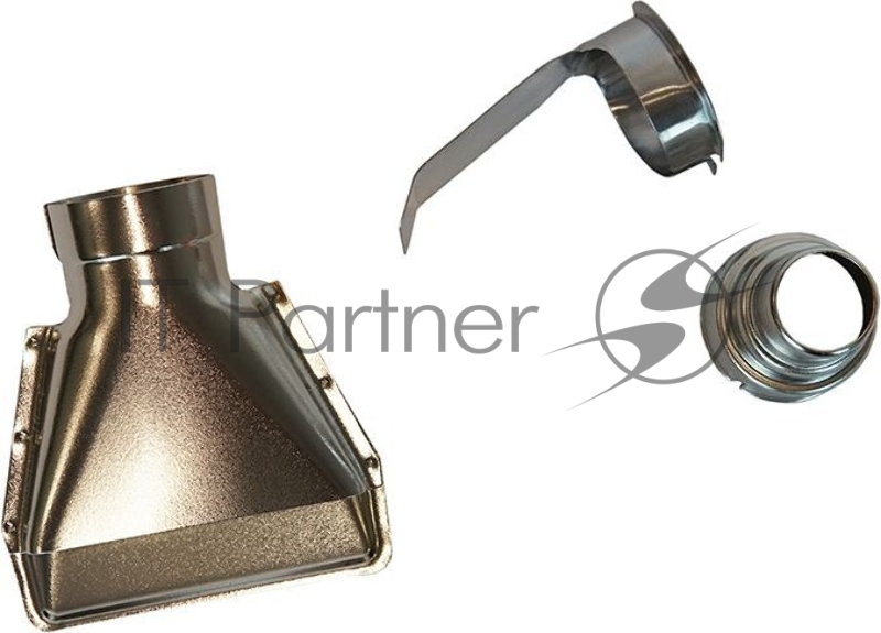 Фен технический, 2000 Вт, 450/600C, 250/500л/мин, 4 насадки Sturm HG2020P