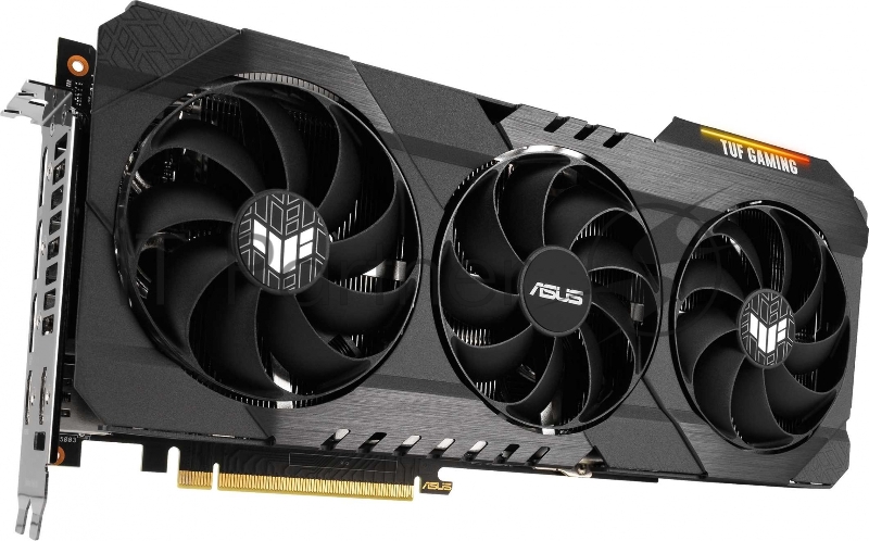 Видеокарта Asus PCI-E 4.0 TUF-RTX3070TI-8G-GAMING NVIDIA GeForce RTX 3070TI 8192Mb 256 GDDR6 1905/14000/HDMIx2/DPx3/HDCP Ret