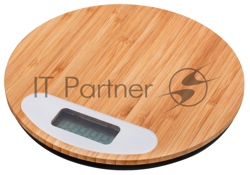 Весы кухонные электронные Hyundai HYS-KB421 макс.вес:5кг бамбук