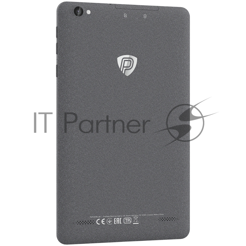 Планшет Prestigio Node A8, 8 (800*1280) IPS, Android 10 (Go edition), up to 1.3GHz Quad Core Spreadtrum SC7731e CPU, 1GB + 32GB, BT 4.2 Low energy, WiFi 802.11 b/g/n, 0.3MP front cam + 2.0MP rear cam, Micro USB, microSD card slot, Single SIM, have ca