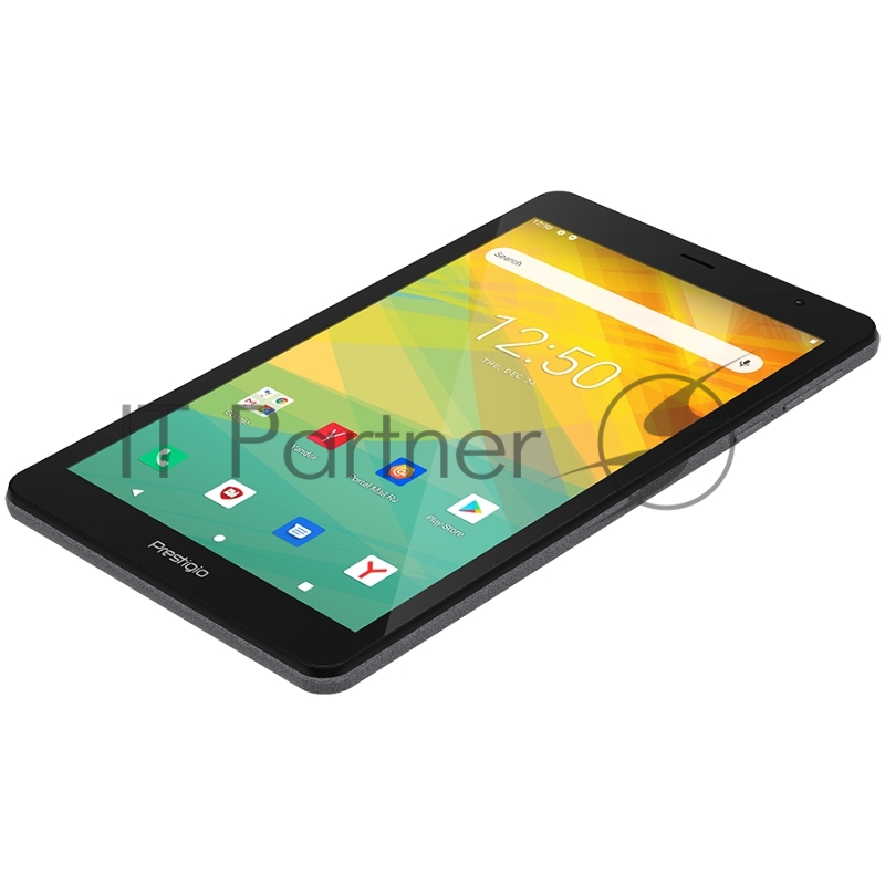 Планшет Prestigio Node A8, 8 (800*1280) IPS, Android 10 (Go edition), up to 1.3GHz Quad Core Spreadtrum SC7731e CPU, 1GB + 32GB, BT 4.2 Low energy, WiFi 802.11 b/g/n, 0.3MP front cam + 2.0MP rear cam, Micro USB, microSD card slot, Single SIM, have ca