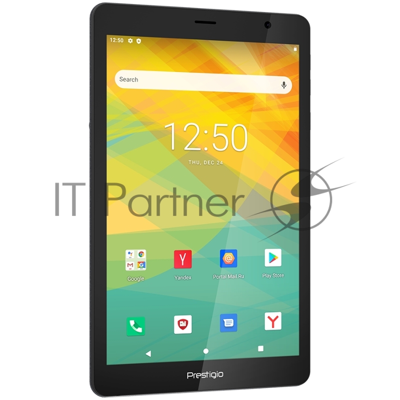 Планшет Prestigio Node A8, 8 (800*1280) IPS, Android 10 (Go edition), up to 1.3GHz Quad Core Spreadtrum SC7731e CPU, 1GB + 32GB, BT 4.2 Low energy, WiFi 802.11 b/g/n, 0.3MP front cam + 2.0MP rear cam, Micro USB, microSD card slot, Single SIM, have ca