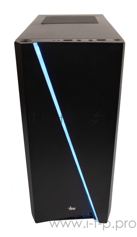 ПК IRU Game 525 MT Ryzen 5 3600 (3.6)/16Gb/1Tb 7.2k/SSD240Gb/GTX1660 6Gb/Windows 10 Home Single Language 64/GbitEth/600W/черный