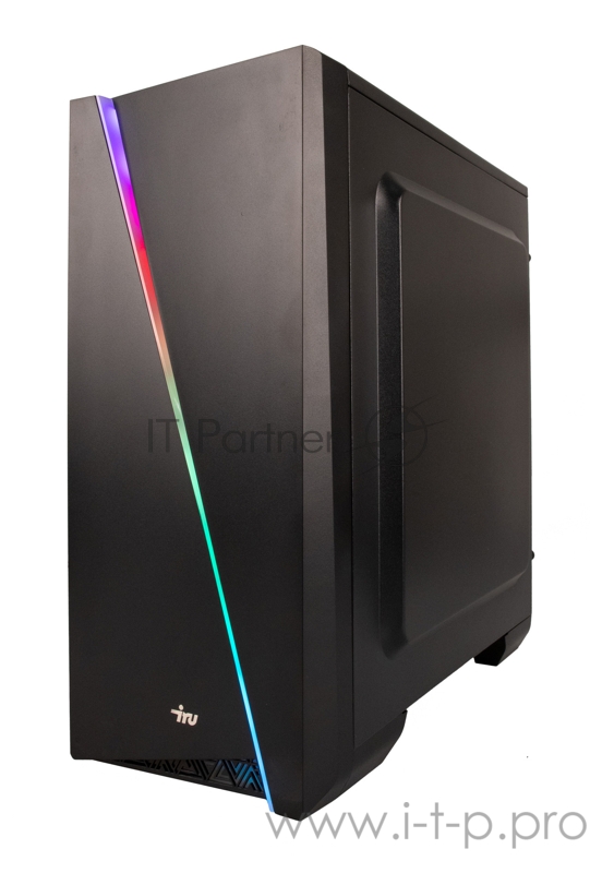 ПК IRU Game 525 MT Ryzen 5 3600 (3.6)/16Gb/1Tb 7.2k/SSD240Gb/GTX1660 6Gb/Windows 10 Home Single Language 64/GbitEth/600W/черный