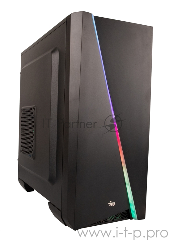 ПК IRU Game 525 MT Ryzen 5 3600 (3.6)/16Gb/1Tb 7.2k/SSD240Gb/GTX1660 6Gb/Windows 10 Home Single Language 64/GbitEth/600W/черный