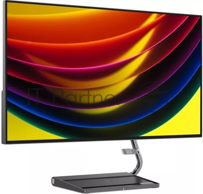 Монитор Lenovo Qreator 27 27 16:9 4K UHD (3840x2160) IPS, 4ms, CR 1300:1, BR 400, 178/178, 60hz, 1xUSB Type-C Gen2, 2xHDMI 2.0, 1xDP 1.4, 1xAudio Out (3.5mm), Wireless Charging Qi (Up to 15W), Tilt, 3-Year