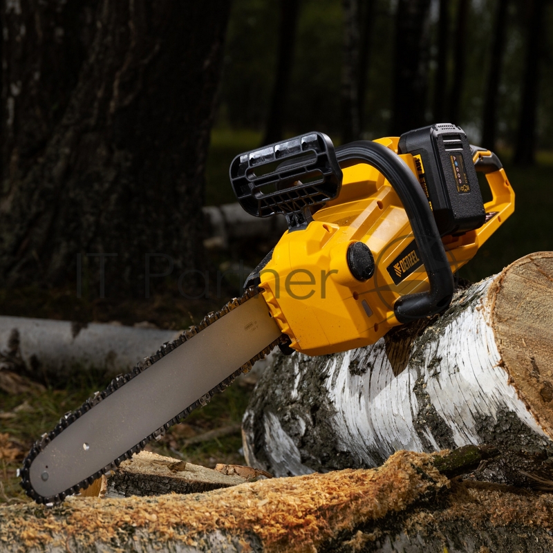 Цепная пила аккумуляторная бесщет. DENZEL RCS400-36, Li-ion, 36 В, 4 Ач, шина 400 мм/ 58610