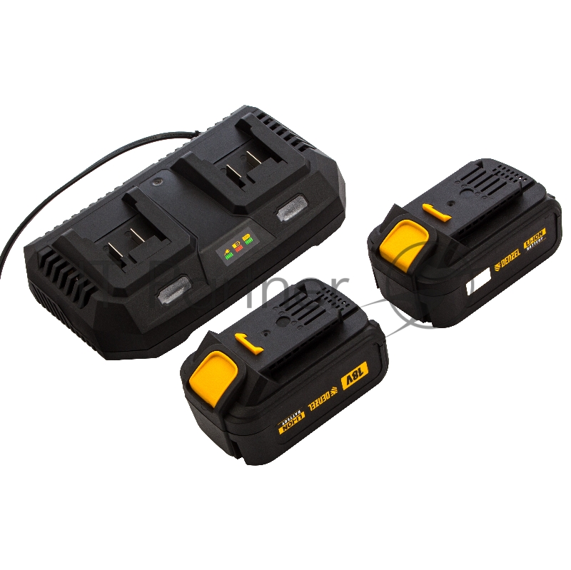 Цепная пила аккумуляторная бесщет. DENZEL RCS400-36, Li-ion, 36 В, 4 Ач, шина 400 мм/ 58610