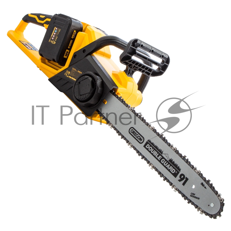 Цепная пила аккумуляторная бесщет. DENZEL RCS400-36, Li-ion, 36 В, 4 Ач, шина 400 мм/ 58610