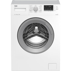 Стиральная машина Beko WSRE6H512ZSW класс: A загр.фронтальная макс.:6.5кг белый