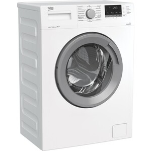 Стиральная машина Beko WSRE6H512ZSW класс: A загр.фронтальная макс.:6.5кг белый