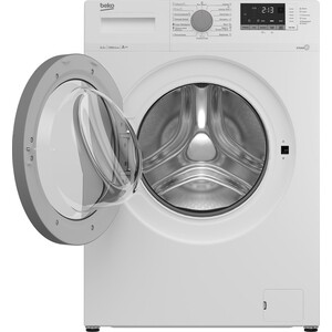 Стиральная машина Beko WSRE6H512ZSW класс: A загр.фронтальная макс.:6.5кг белый