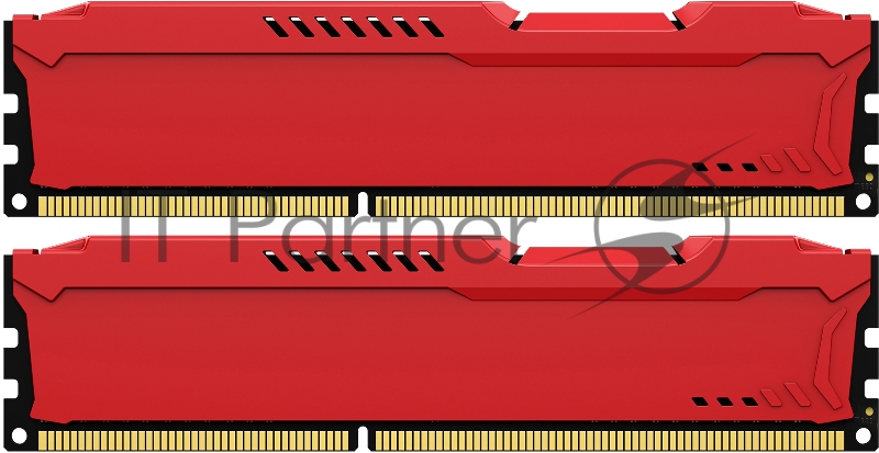 Модуль памяти Kingston DRAM 8GB 1600MHz DDR3 CL10 DIMM (Kit of 2) FURY Beast Red EAN: 740617318166