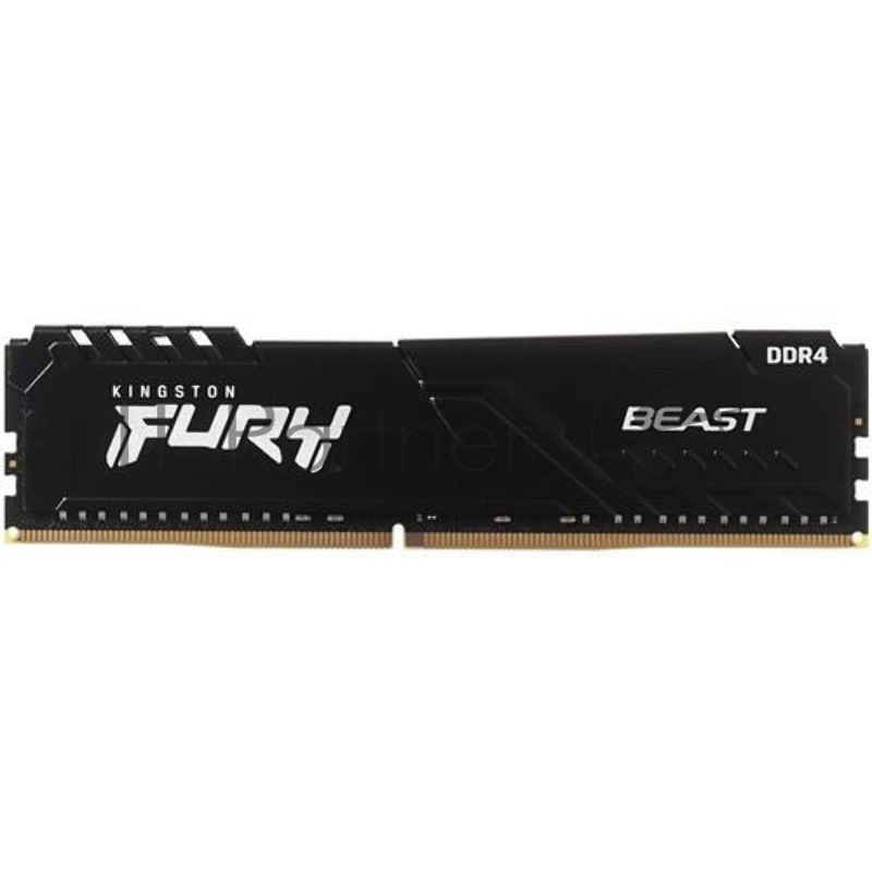 Память оперативная Kingston 16GB 3200MHz DDR4 CL16 DIMM Fury Beast Black